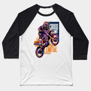 motocross Baseball T-Shirt